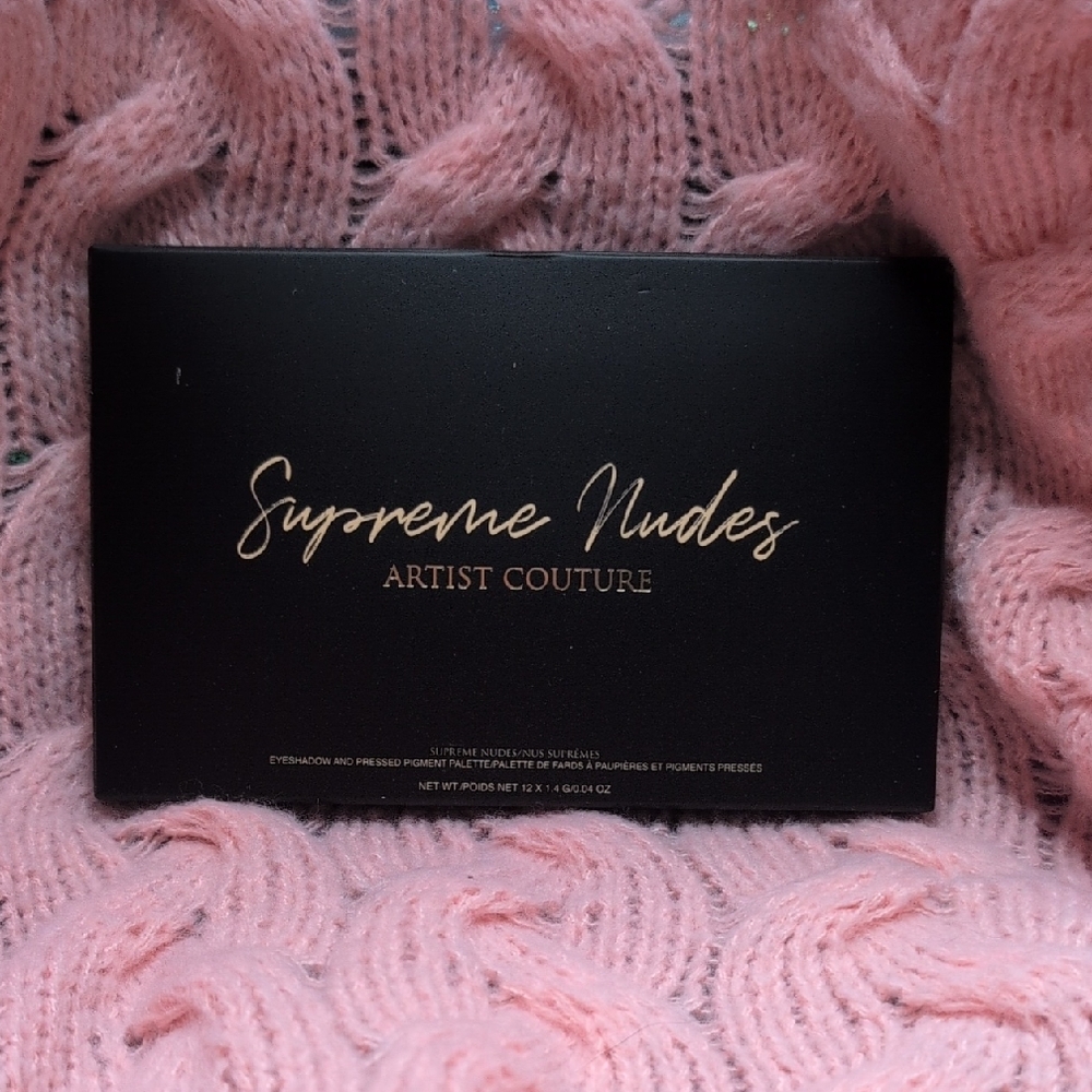 Artist Couture Supreme Nudes Eyeshadow Palette - Black & Gold